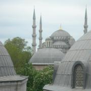 La mosquée bleue vue de Ste Sophie