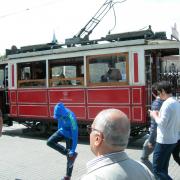Tram de la place Taskim